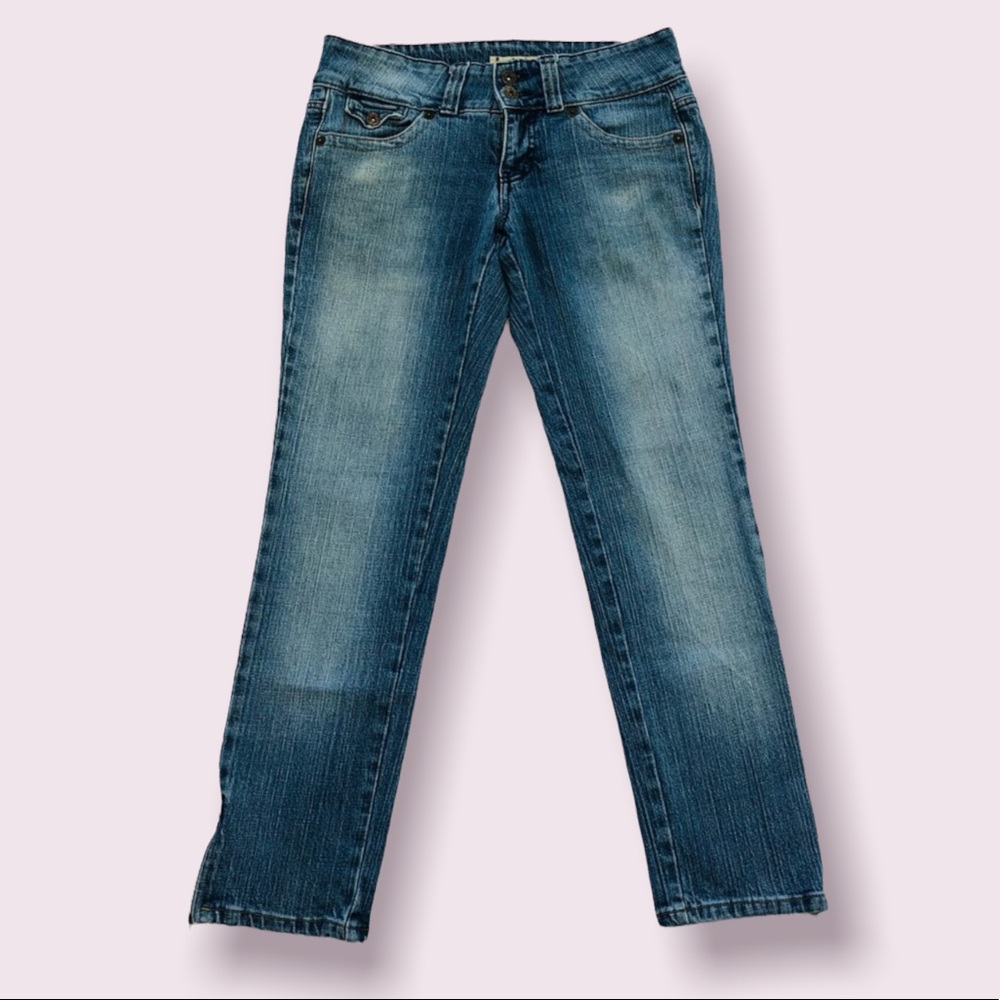 Vintage lei Jeans, “Skinny leg” with Ankle Zippers - Picture 3 of 16